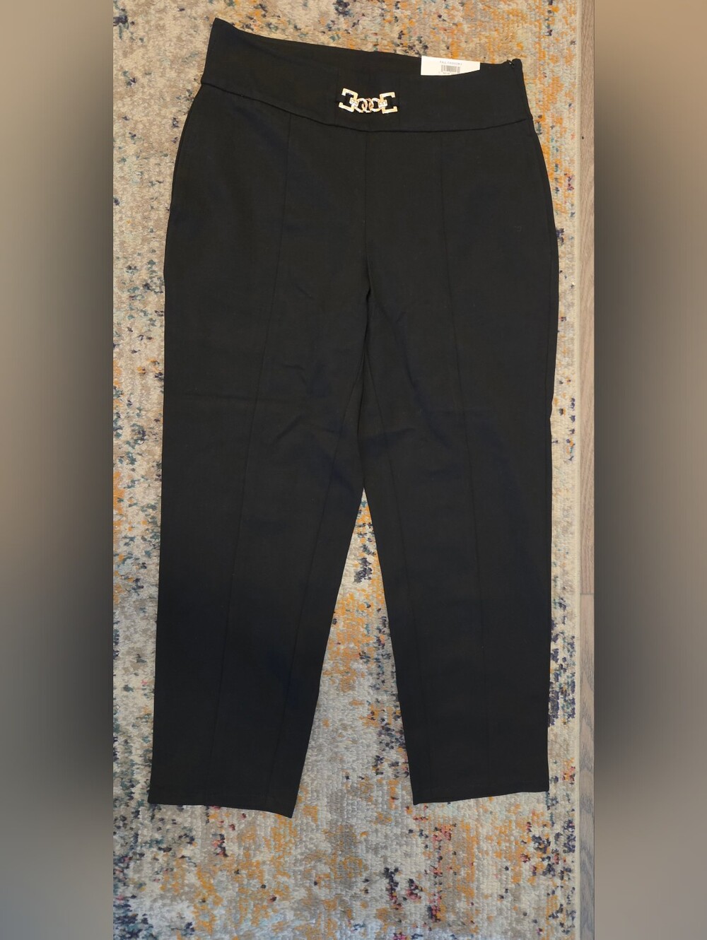 INC International Concepts Black Tailored Dress Pants